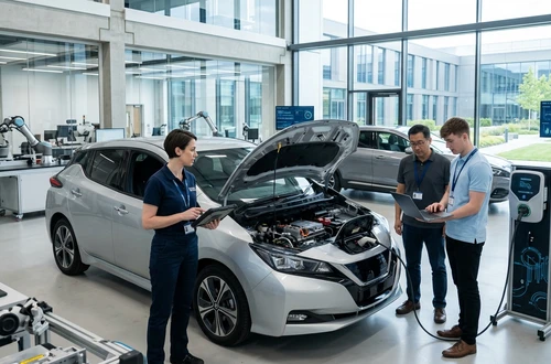 Customer getting answers about their car loan